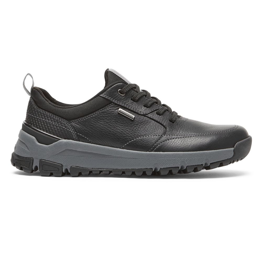 Sneakers Rockport Uomo - Glastonbury Ubal Waterproof - Nere - XSATBQH-95